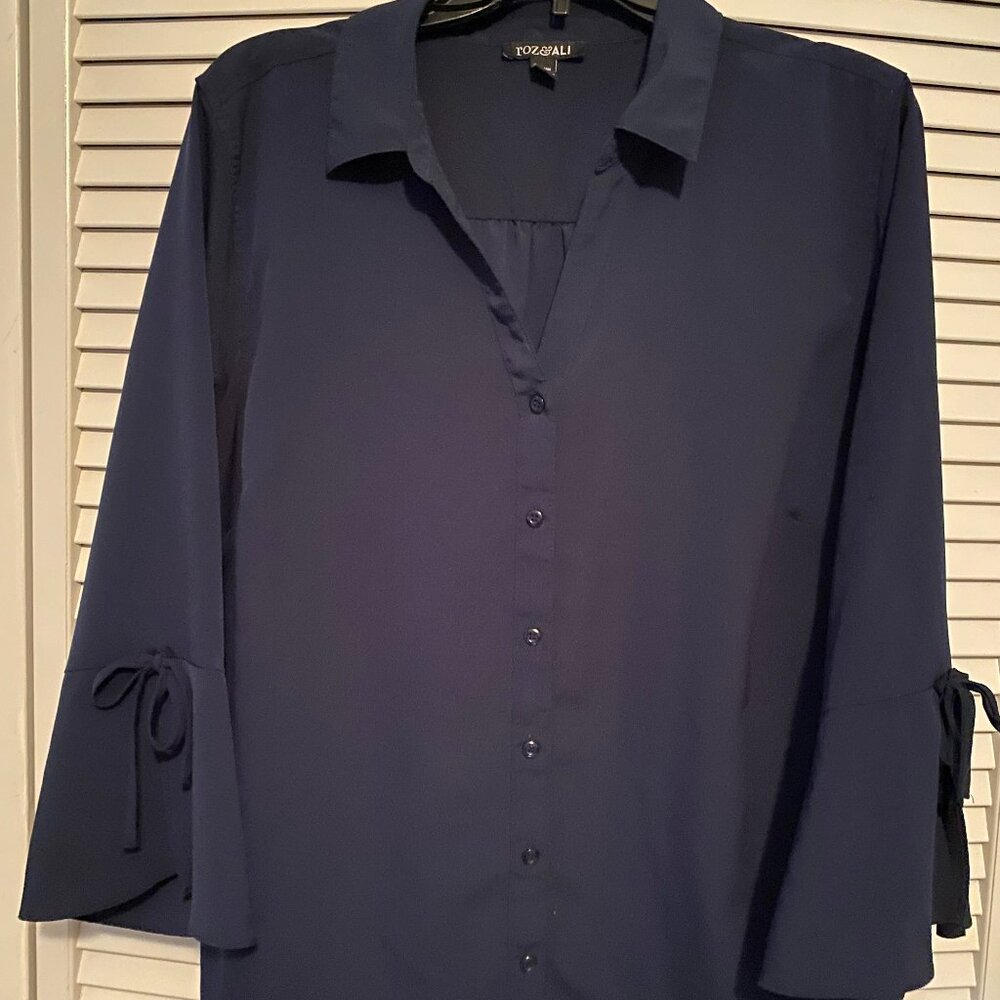 Navy Blouse